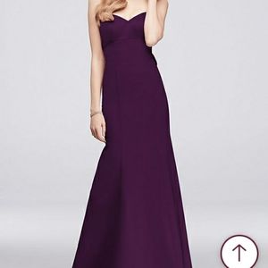 Oleg Cassini romantic mermaid style gown